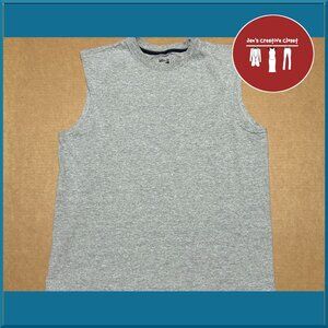 Men's Simply For Sports Gray Sleeveless Tank Top